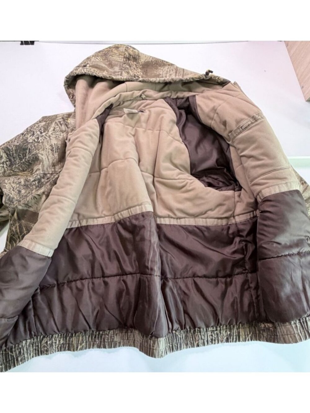 Realtree Max-1 XT Jacket Mens 2XL Camo Hunting Coat L Heavy Insulated Hoodie - Picture 7 of 16